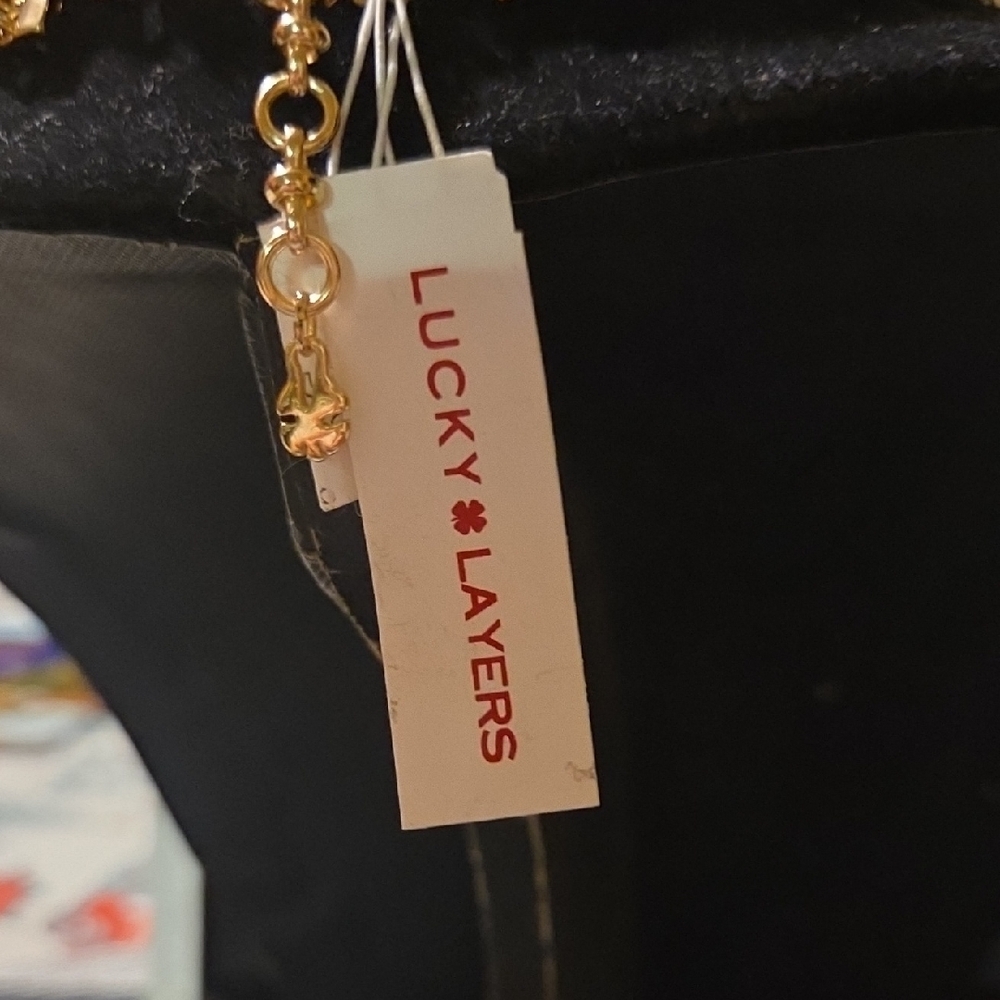 🚨2 For $40🚨Lucky Brand NWT Gold and Silver Multi-Layer Necklace - Picture 4 of 7